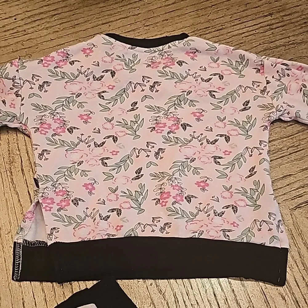 4T floral long sleeve pj set Limited Too